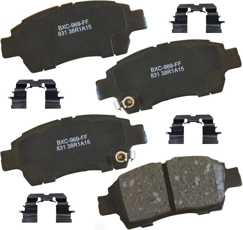 Bendix Premium SBC831 Ceramic Front Brake Pads for Toyota Echo 2000 - Image 1